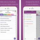 Microsoft OneNote for iOS screenshot