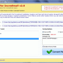 Incredimail Converter to PST screenshot