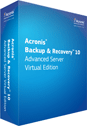 Acronis Backup and Recovery 10 Advanced Server Virtual Edition screenshot