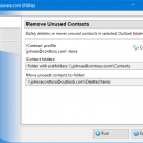 Remove Unused Contacts for Outlook screenshot