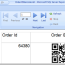 SSRS Code 128 Barcode Generator screenshot