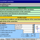 MITCalc Bolted connection screenshot
