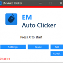 EM Auto Clicker screenshot