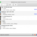 MediaHuman Audio Converter MAC screenshot