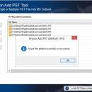 Add PST File to MS Outlook screenshot