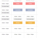 Express Schedule Scheduling Software for Mac screenshot