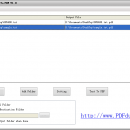 PDFdu Free Text To PDF Converter screenshot