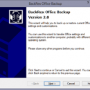 BackRex Office Backup screenshot