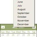 QuickMonth Calendar screenshot