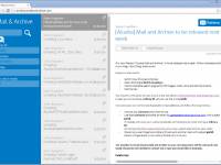 Aloaha MailAndArchive screenshot