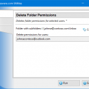 Delete Folder Permissions for Outlook screenshot