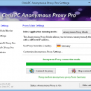 ChrisPC Anonymous Proxy Pro screenshot