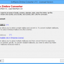 Zimbra Converter screenshot