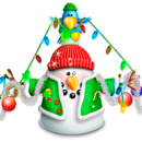 Snowman Garland screenshot