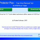W32/Scar Free Virus Removal Tool screenshot