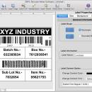 Apple System Barcode Design Application screenshot