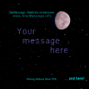 StarMessage moon phases screensaver MAC screenshot