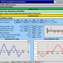 MITCalc Straight beams calculation screenshot