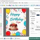 Software for Birthday Card screenshot