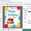 Software for Birthday Card screenshot