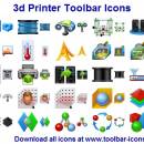 3D Printer Toolbar Icons screenshot