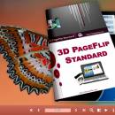 3DPageFlip Free Butterfly Templates screenshot