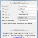 WinVPNconnector screenshot