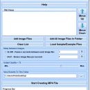 PNG To MP4 Converter Software screenshot