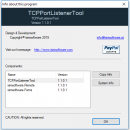 isimsoftware TCP Port Listener Tool screenshot