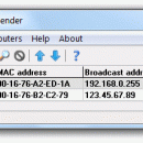 Wake-On-LAN Sender screenshot