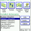 LingvoSoft FlashCards English <-> Estonian for Pocket PC screenshot