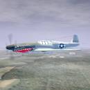 3D Flying P-51C Mustang Screensaver screenshot