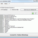 Resource Database Editor screenshot
