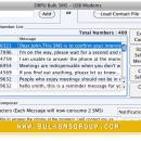 Mac Bulk SMS Group Software screenshot