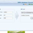 MySQL to Excel Converter screenshot