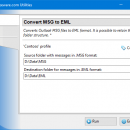 Convert MSG to EML for Outlook screenshot