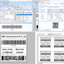 Industrial Barcode Label Maker Software screenshot