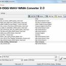 MP3-OGG-WAV-WMA Converter screenshot