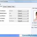 Convert Contact List to vCard screenshot
