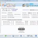 Post Office and Bank Barcode Label Maker screenshot