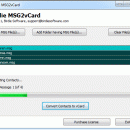 Migrate MSG to vCard screenshot