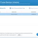 Free iTunes Backup Unlocker screenshot