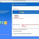 Aryson Zoho Backup Tool for Mac screenshot