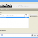 Outlook PST Recover Deleted Items screenshot