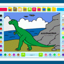 Coloring Book 2: Dinosaurs screenshot