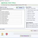 Outlook PST Merge screenshot