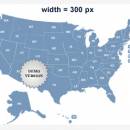 Mini USA Map Locator screenshot