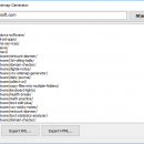 Vov Sitemap Generator screenshot
