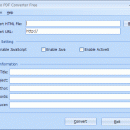 PDFArea HTML to PDF Converter Free screenshot