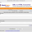 Datavare EML to HTML Converter screenshot